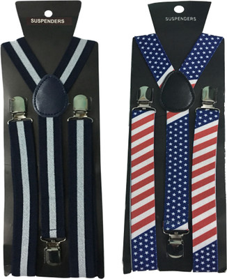

Atyourdoor Y- Back Suspenders for Men(Multicolor)