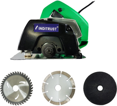 

Inditrust 4 inch 1050W CM4 SA cutting machine with high quality metal marble wood blades Manual Cutter(1050 W)