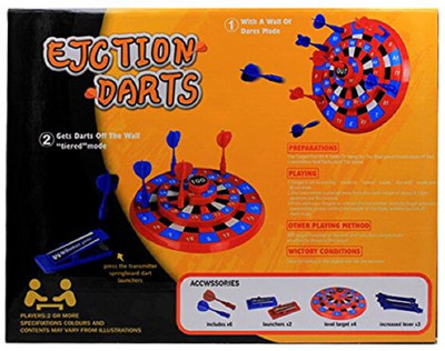 

Sanyal Ejection Darts Target Game Play fun game with your friends Archery Kit