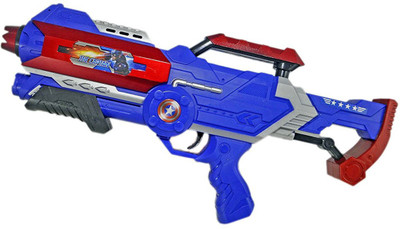 

Babysid Collections Water Bullet Toy Gun 2 in 1 with Darts, Goggles & Bullets Big Size : 43 x 20 x 6 cm(Multicolor)