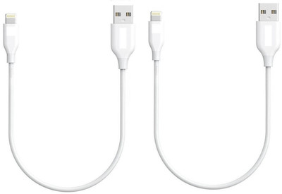 

BB4 PACK OF 2 Power Bank cable 8 Pin Lightning to USB CHARGING CORD Wire for IPHONES Sync & Charge USB Adapter(White)