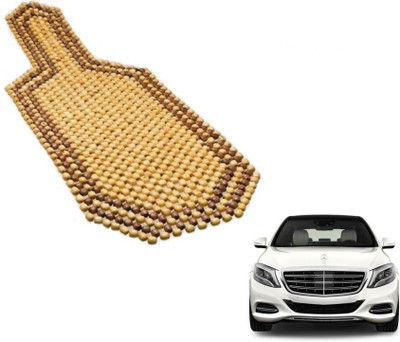 MOCKHE Wooden Bead Seating Pad For  Mercedes Benz S-Class(Car Seats Beige)
