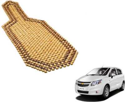MOCKHE Wooden Bead Seating Pad For  Chevrolet Sail UVA(Car Seats Beige)