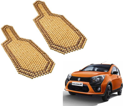 MOCKHE Wooden Bead Seating Pad For  Maruti Suzuki Celerio(Car Seats Beige)
