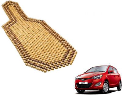 MOCKHE Wooden Bead Seating Pad For  Hyundai(Car Seats Beige)