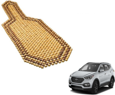 MOCKHE Wooden Bead Seating Pad For  Hyundai SantaFe(Car Seats Beige)
