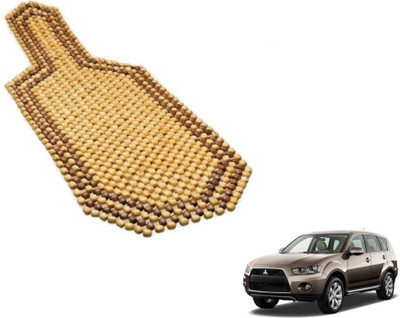 MOCKHE Wooden Bead Seating Pad For  Mitsubishi Outlander(Car Seats Beige)
