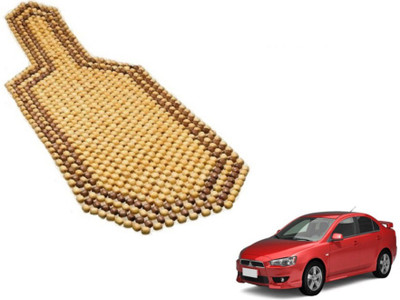 MOCKHE Wooden Bead Seating Pad For  Mitsubishi Lancer(Car Seats Beige)