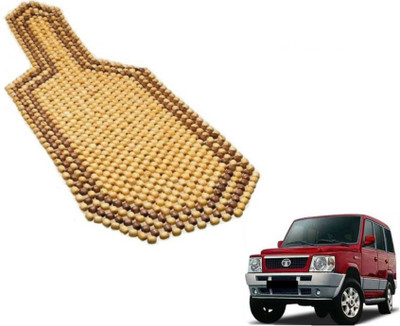 MOCKHE Wooden Bead Seating Pad For  Tata Sumo(Car Seats Beige)