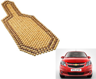 MOCKHE Wooden Bead Seating Pad For  Chevrolet UVA(Car Seats Beige)