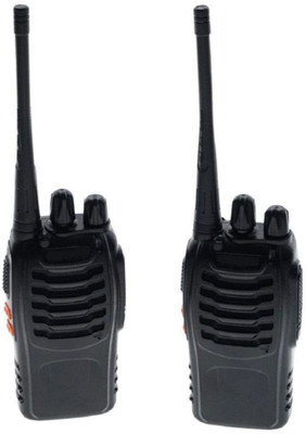 

spydo Baofeng Bf-888S 4 Walkie Talkie Set UHF 400-470MHz 5W TOT VOX Portable Two Way Radio Walkie Talkie Transceiver Walkie Talkie(Black)