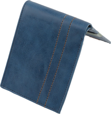 

Brexit Men Blue Artificial Leather Wallet(8 Card Slots)