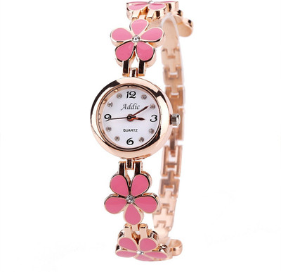 

Addic Fragile Flowers Pink Watch - For Women