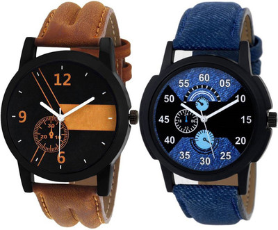 

Skmi New Stylish Leather Strap 001 002 Watch - For Men