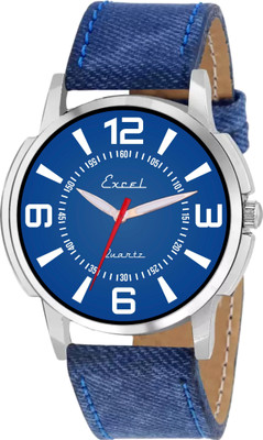 

Excel Elegant Blue Dial with Blue Strap Watch For Mens & Boys Watch - For Men
