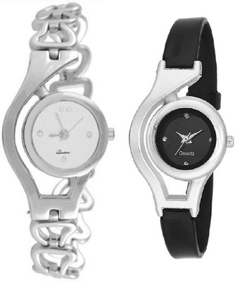 

Aaradhya Fashion New 2018 World Cup Shape Balck & White Analogue Watch - For Girls