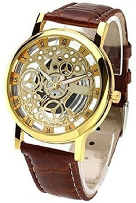 

Swan OPEN T OPEN BROWN LEATHER STRAP TRANSPARENT MEN'S WATCH Watch - For Men