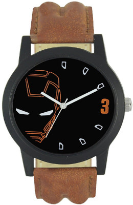 

Aaradhya Fashion L4 Brown Strap Analogue Watch - For Boys