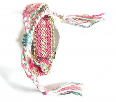 

Swan T ELEPHANT HAND MADE ELEPHANT FABRIC WATCH FOR GIRL Watch - For Girls