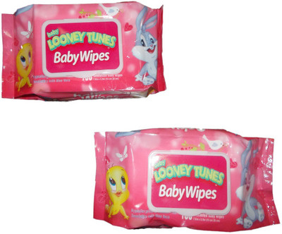 

Chinmay Kids Looney Tunes Wipes(2 Pieces)