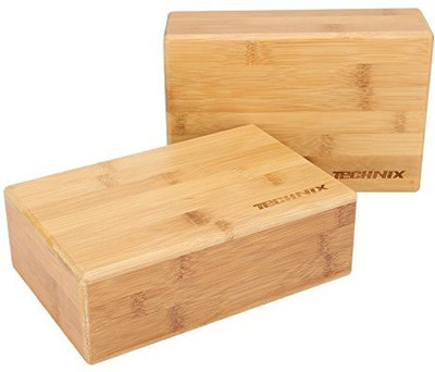 

Technix Technix Bamboo Yoga Blocks (Pack of 2) Yoga Blocks(Brown Pack of 2)