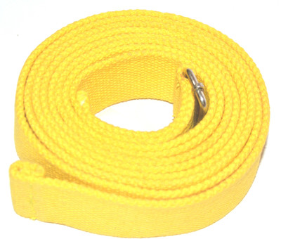 

yogsadhak COTTON BELT Cotton Yoga Strap(Yellow)