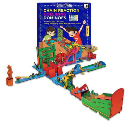 

Smartivity Chain Reaction Colliding Dominoes