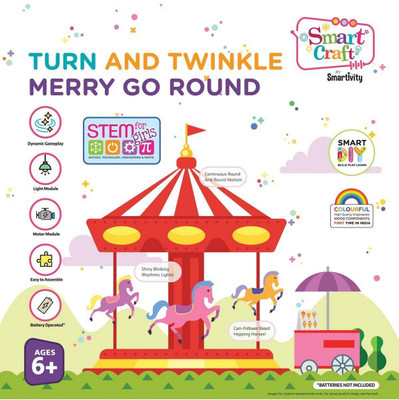 

Smartivity Turn and Twinkle Merry Go Round