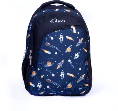 

Oasis Space Graphics 32 L Backpack(Blue), Navy blue