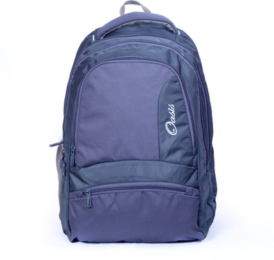 

Oasis Triple Compartment 32 L Backpack(Blue), Grey
