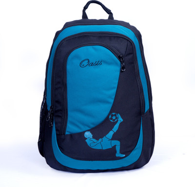 

Oasis School Backpack 30L 30 L Backpack(Blue, Brown, Green, Purple, Grey)