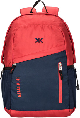 

Killer Munich 29L Trendy Polyester Red & Blue Laptop Backpack 29 L Laptop Backpack(Blue)
