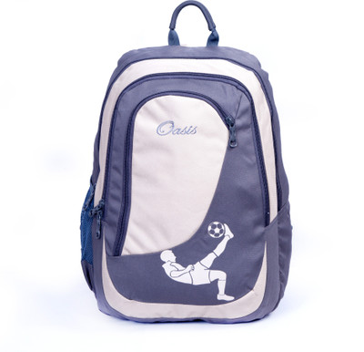 

Oasis School Backpack 30L 30 L Backpack(Blue, Brown, Green, Purple, Grey)