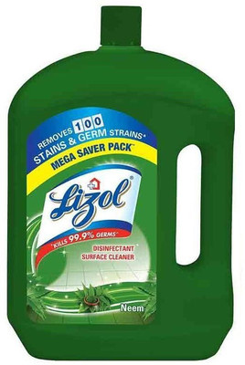 

Lizol Disinfectant Surface Cleaner Neem(2 L)