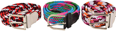 

Random Girls Multicolor Synthetic Belt