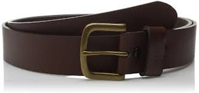 

Leo Enterprises Men Formal Black Genuine Leather Belt