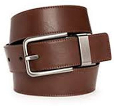 

Leo Enterprises Men Formal Brown Genuine Leather Belt