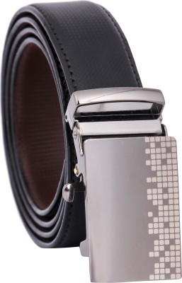 

Lotus designer Men & Women Casual Black Texas Leatherite Belt