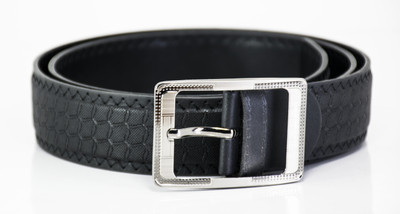 

Nayanth Collections Men Casual Black Genuine Leather Belt