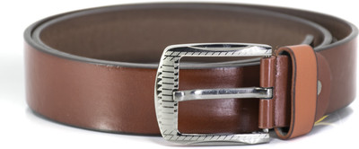 

Nayanth Collections Men Casual Brown Genuine Leather Belt