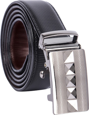 

Lotus designer Men & Women Casual Black Texas Leatherite Belt