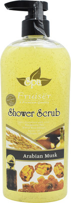 Fruiser Spa Shower Scrub, Arabian Musk(730 ml)