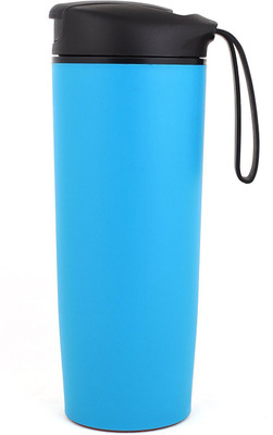 

Everyday Desire Suction Travel Mug Spill Free Mug Coffee Tumbler Leak Proof Insulated Never Fall Over Cup 540 ml Shaker(Pack of 1, Blue)