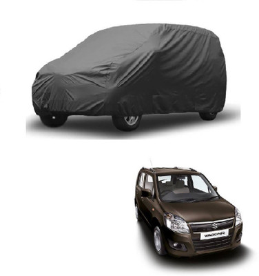 Furious3D Car Cover For Maruti Suzuki WagonR (Without Mirror Pockets)(Grey, For 2016, 2017 Models)