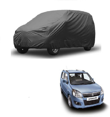 Furious3D Car Cover For Maruti Suzuki WagonR (Without Mirror Pockets)(Grey, For 2016, 2017 Models)