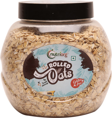 

Nutriorg Rolled Oats(500 g, Plastic Bottle)
