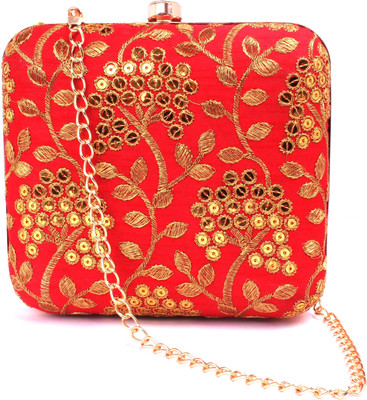 

SPS Party Red Clutch