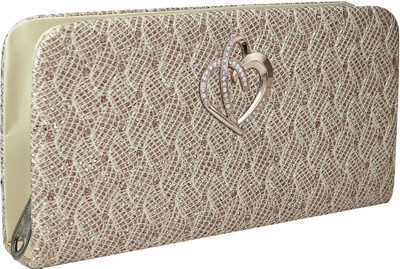 

Howdy Casual Gold, White Clutch