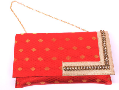 

SPS Party Red Clutch