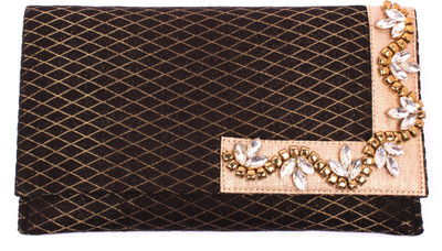 

SPS Party Black Clutch